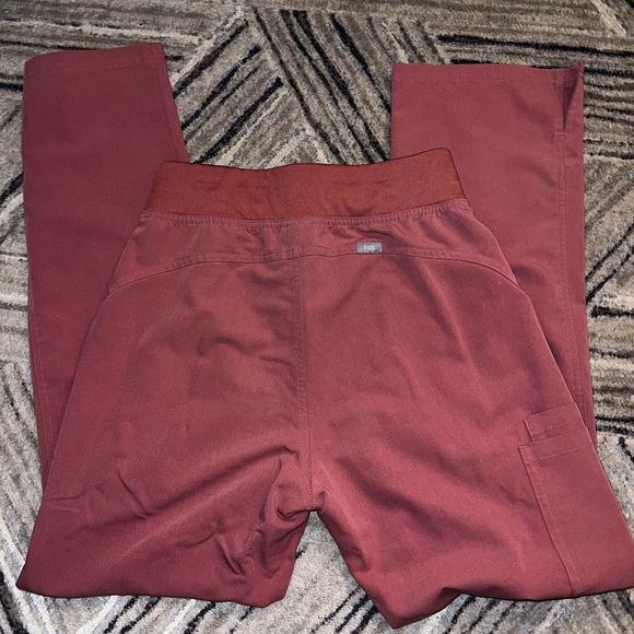 figs mauve kade scrub pant hot pink string - Picture 4 of 5